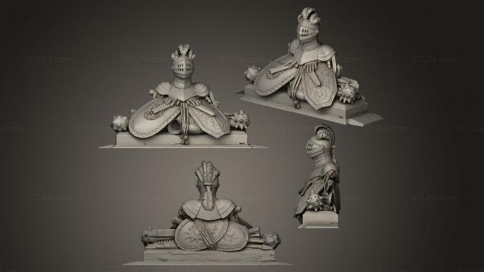 Статуэтки и статуи разные (STKR_0014) 3D модель для ЧПУ станка